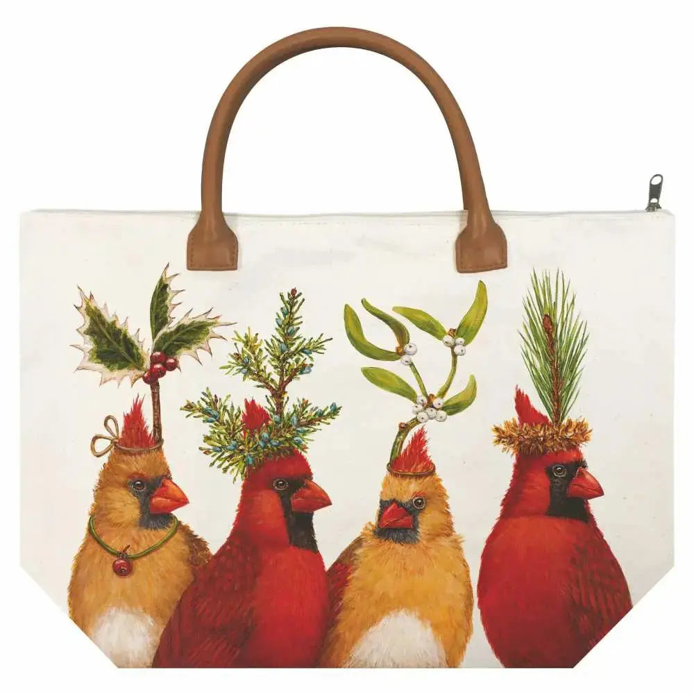 Canvas Tote Bag - Holiday Party Colorado Cross Stitcher