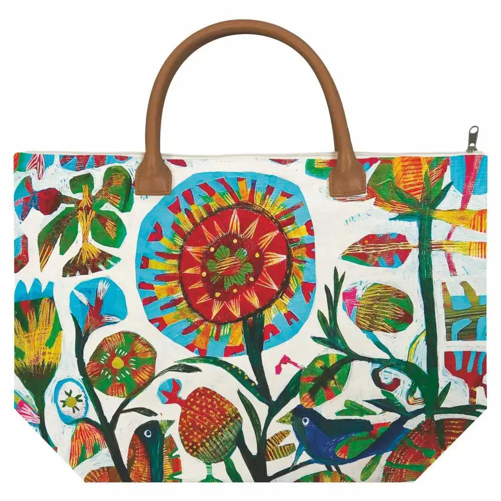 Canvas Tote Bag - Quito Colorado Cross Stitcher