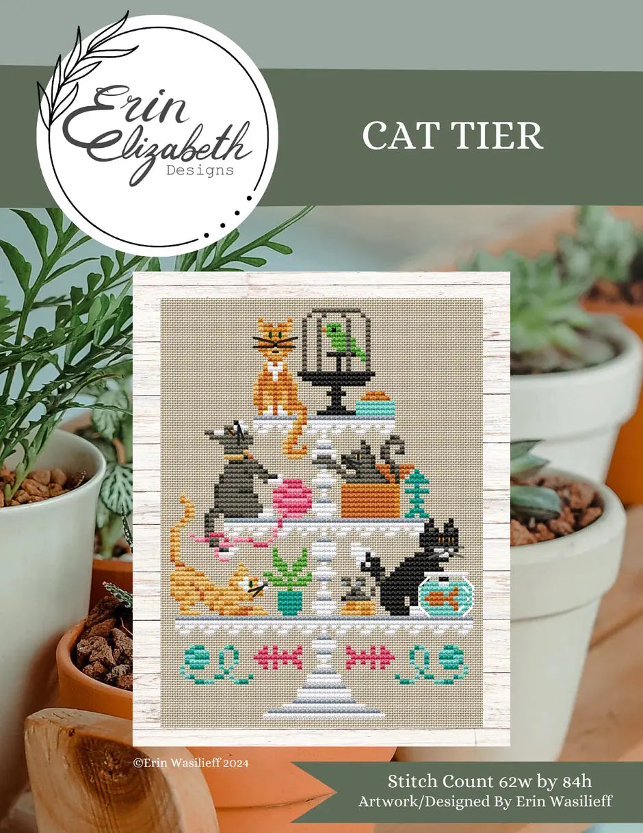 Cat Tier by Erin Elizabeth (Pre-order) Erin Elizabeth Designs