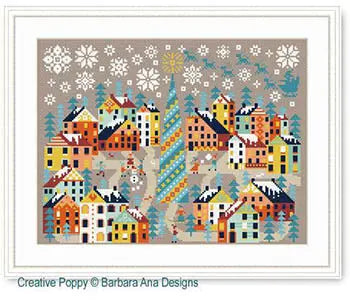 Christmas City by Barbara Ana Designs Barbara Ana Designs
