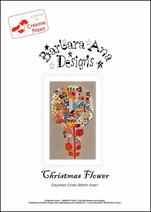 Christmas Flower by Barbara Ana Designs Barbara Ana Designs