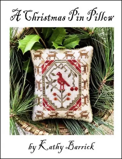 Christmas Pin Pillow by Kathy Barrick Kathy Barrick