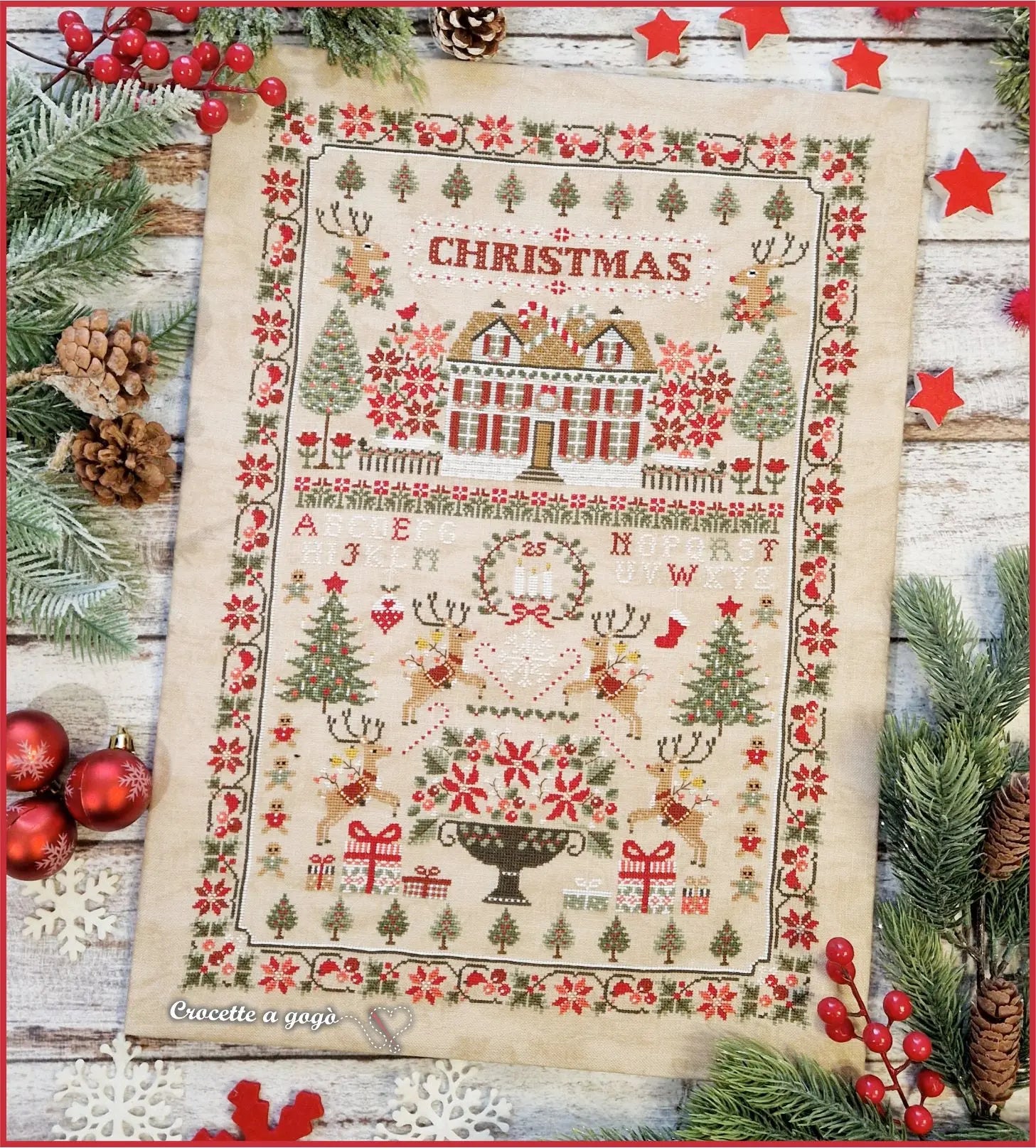 Christmas Sampler by Crocette a Gogo Crocette a gogo