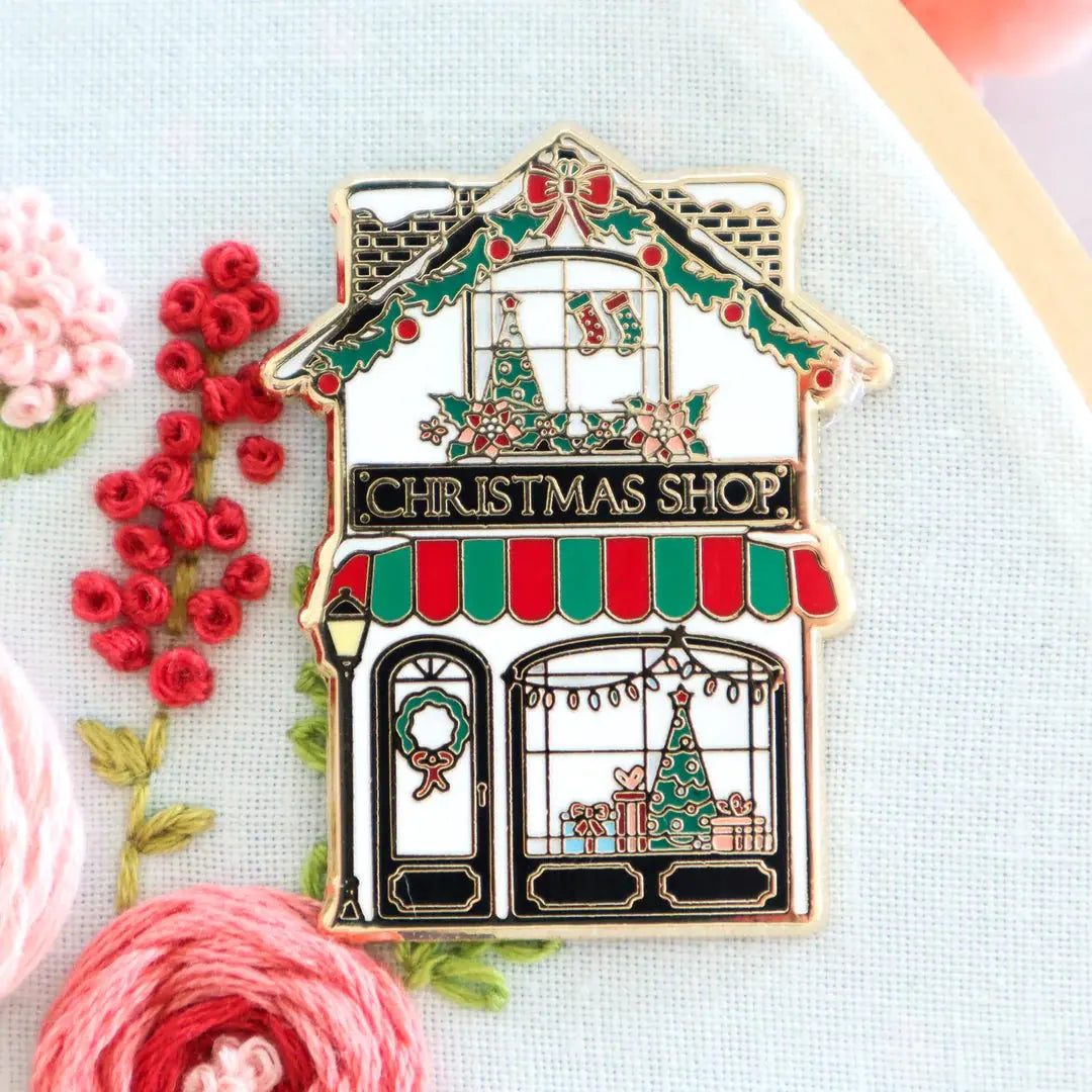 Christmas Shop Needle Minder by Flamingo Toes Flamingo Toes