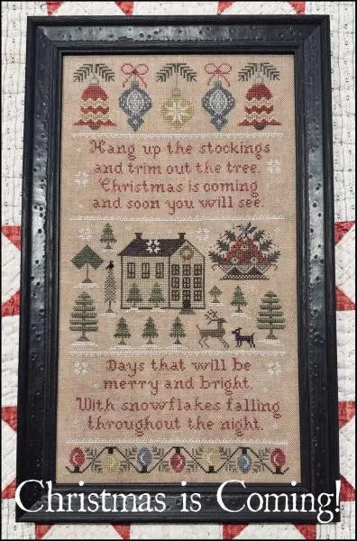 Christmas is Coming! Sampler by The Scarlett House (Pre-order) The Scarlett House