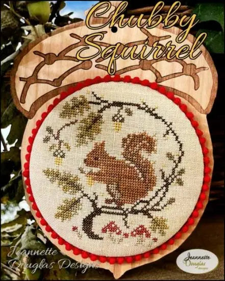 Chubby Squirrel by Jeannette Douglas Designs Jeannette Douglas Designs