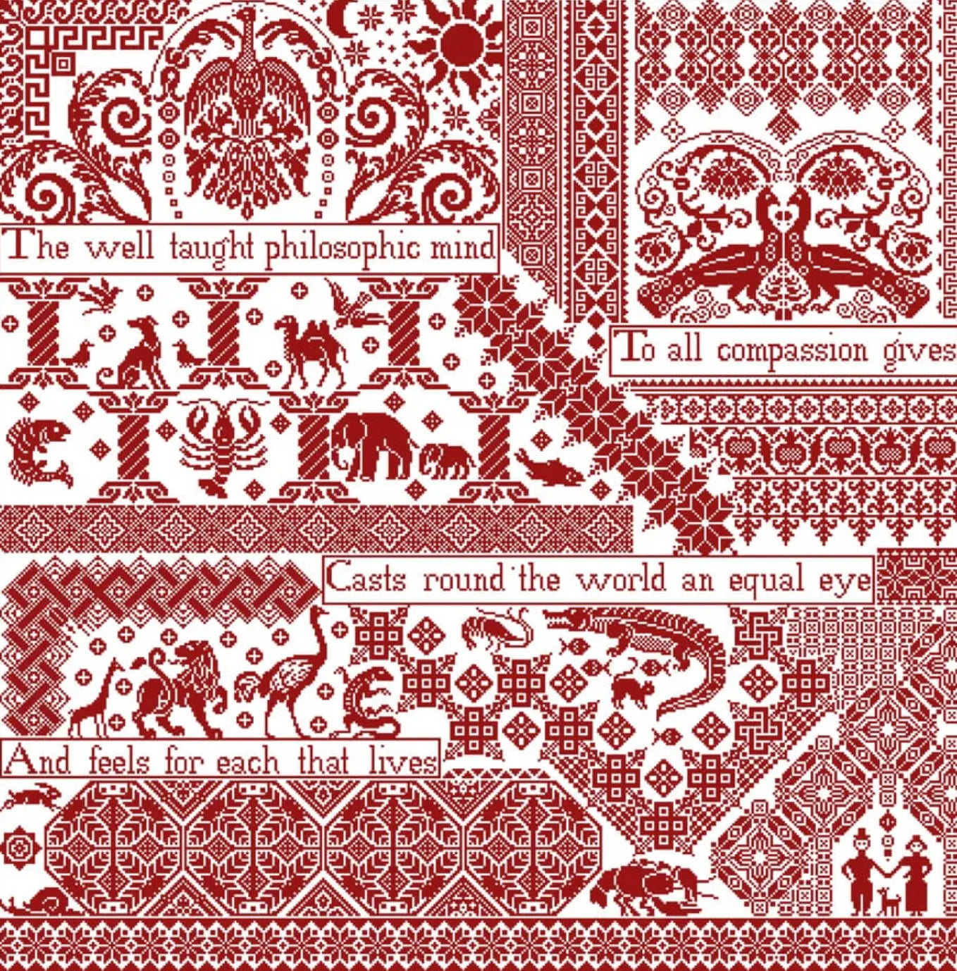 Compassion by Historische Stickmuster Historische Stickmuster