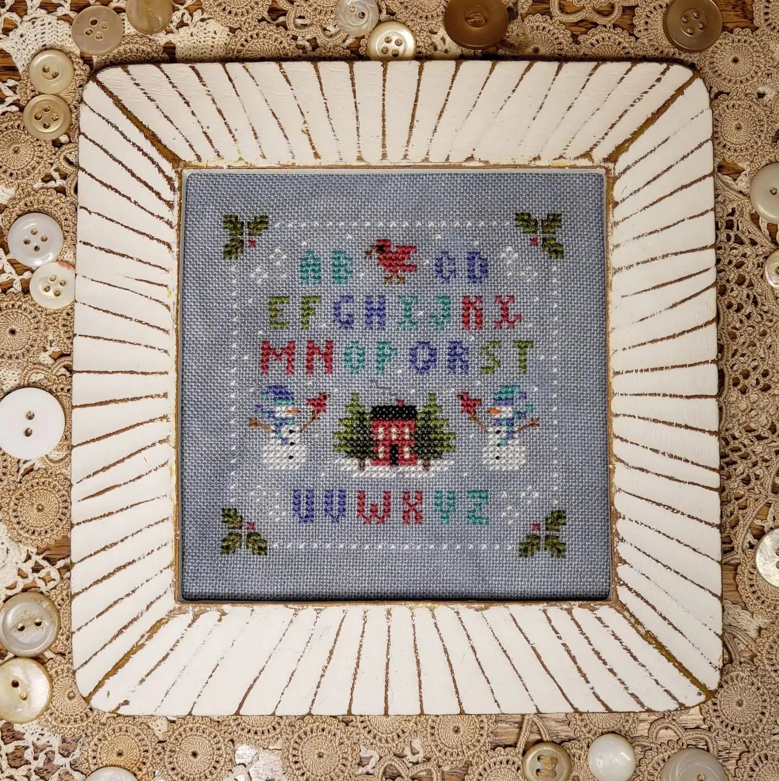 Cozy Winter by Samplerbird Stitchery Samplerbird Stitchery