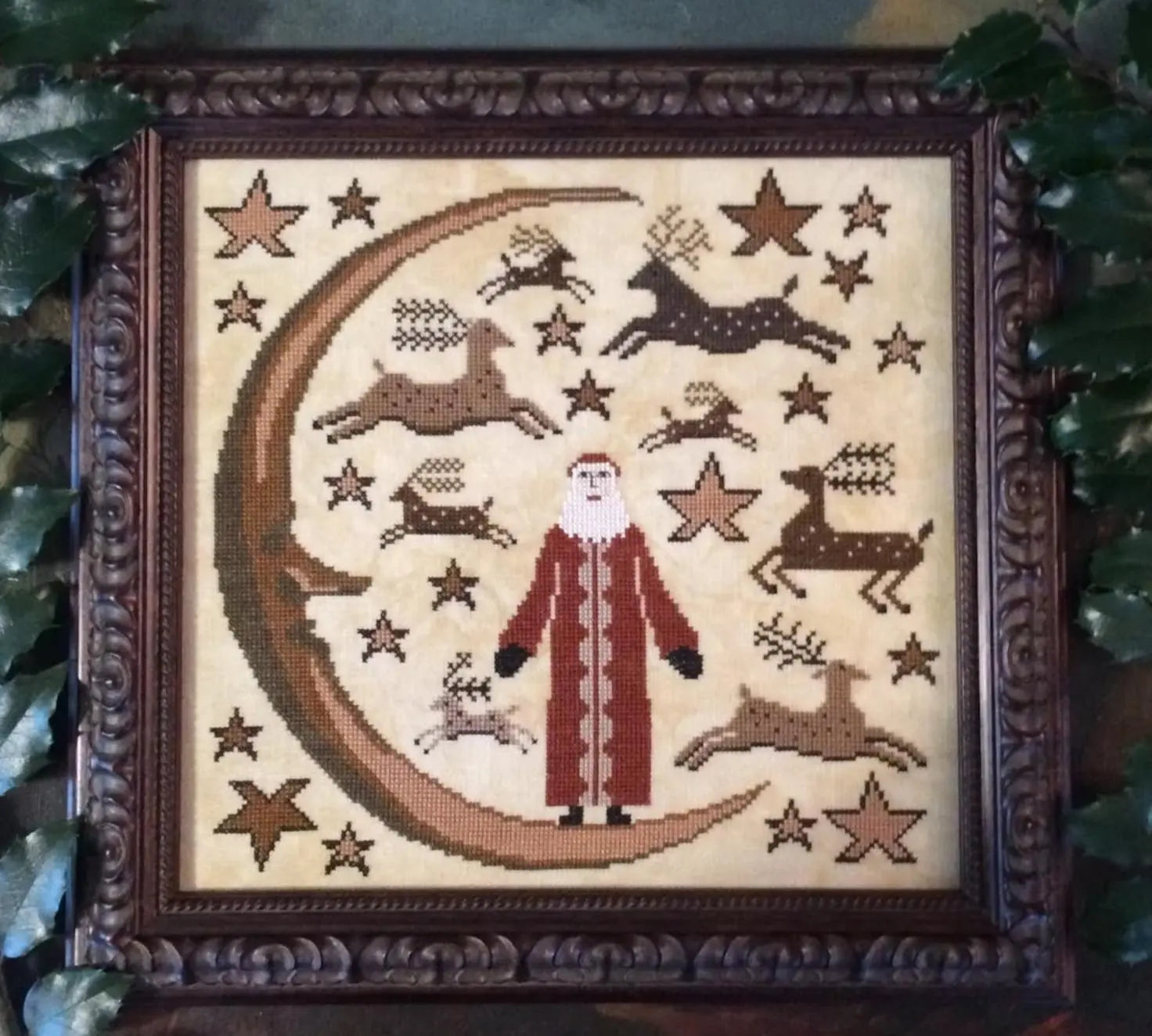 Deer Santa by Kathy Barrick Kathy Barrick