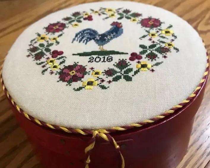 Delaware Inspiration Ornament by Heart's Ease Examplar Workes Heart's Ease Examplar Workes