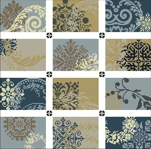 Die Farben Venedigs (The Colors of Venice) by Historische Stickmuster Historische Stickmuster