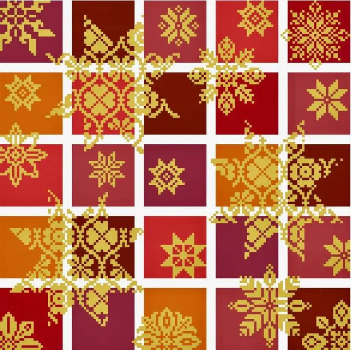 Die Farben der Weihnacht (The Colors of Christmas) by Historische Stickmuster Historische Stickmuster