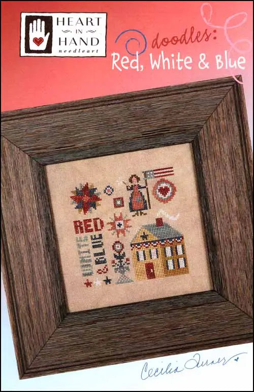 Doodles: Red, White & Blue by Heart in Hand Heart in Hand