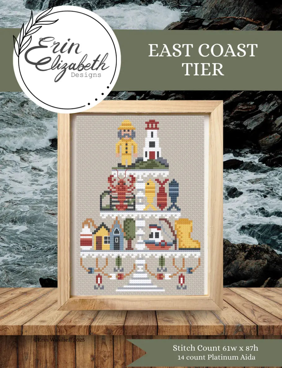 East Coast Tier by Erin Elizabeth Designs Erin Elizabeth Designs