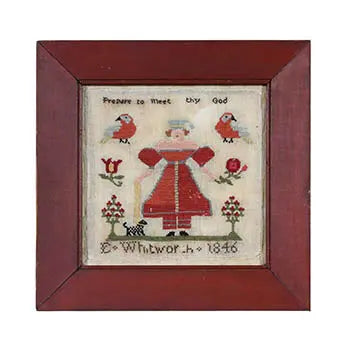 Elizabeth Whitworth Sampler 1846 by The Wishing Thorn The Wishing Thorn
