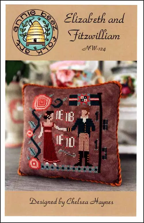 Elizabeth and Fitzwilliam by Annie Beez Folk Art Annie Beez Folk Art