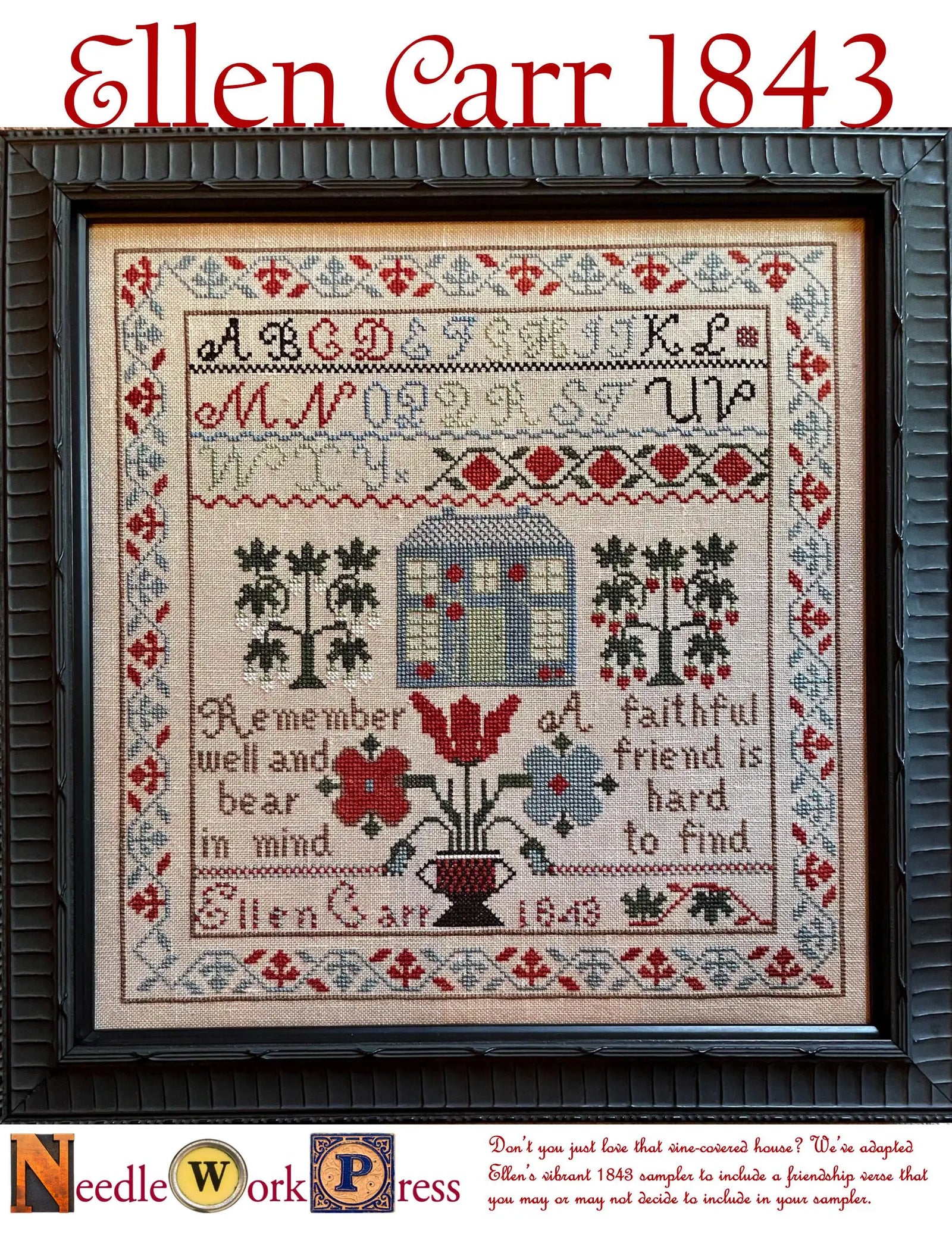 Ellen Carr 1843 by NeedleWork Press (Pre-order) NeedleWork Press