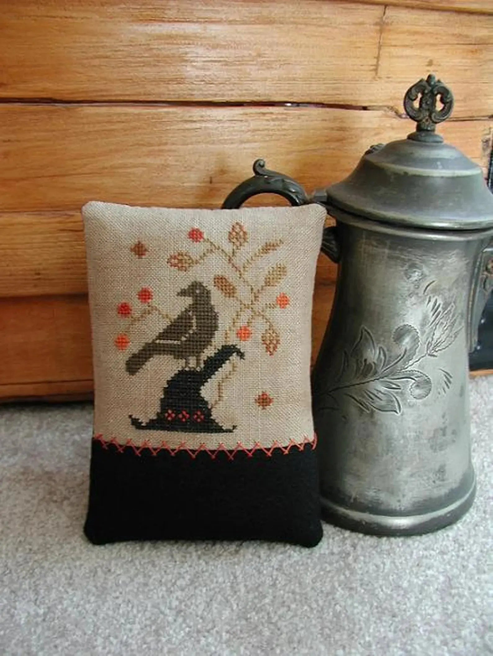 Enchanted Crow by Threadwork Primitives Threadwork Primitives