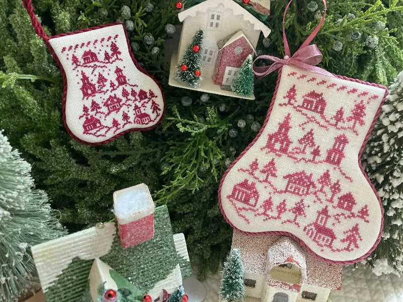 Enchanted Village Stocking by JBW Designs (pre-order) JBW Designs