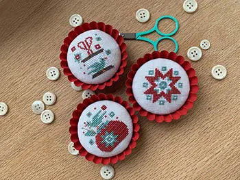 Ethel's Sewing Tart Tins by Stitches by Ethel Stitches by Ethel