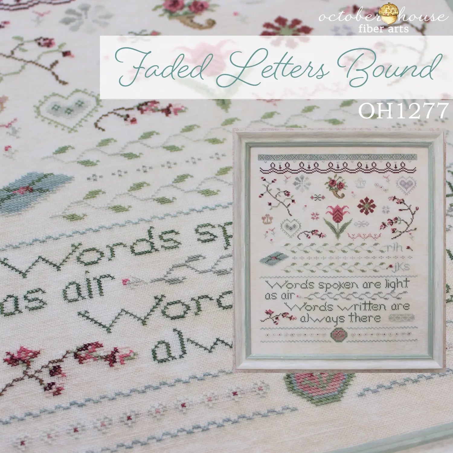 Faded Letters Bound by October House Fiber Arts (pre-order) October House