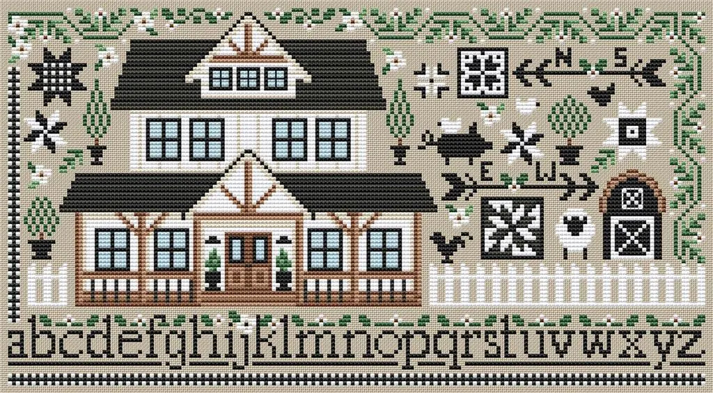 Farmhouse Sampler by Erin Elizabeth Designs Erin Elizabeth Designs