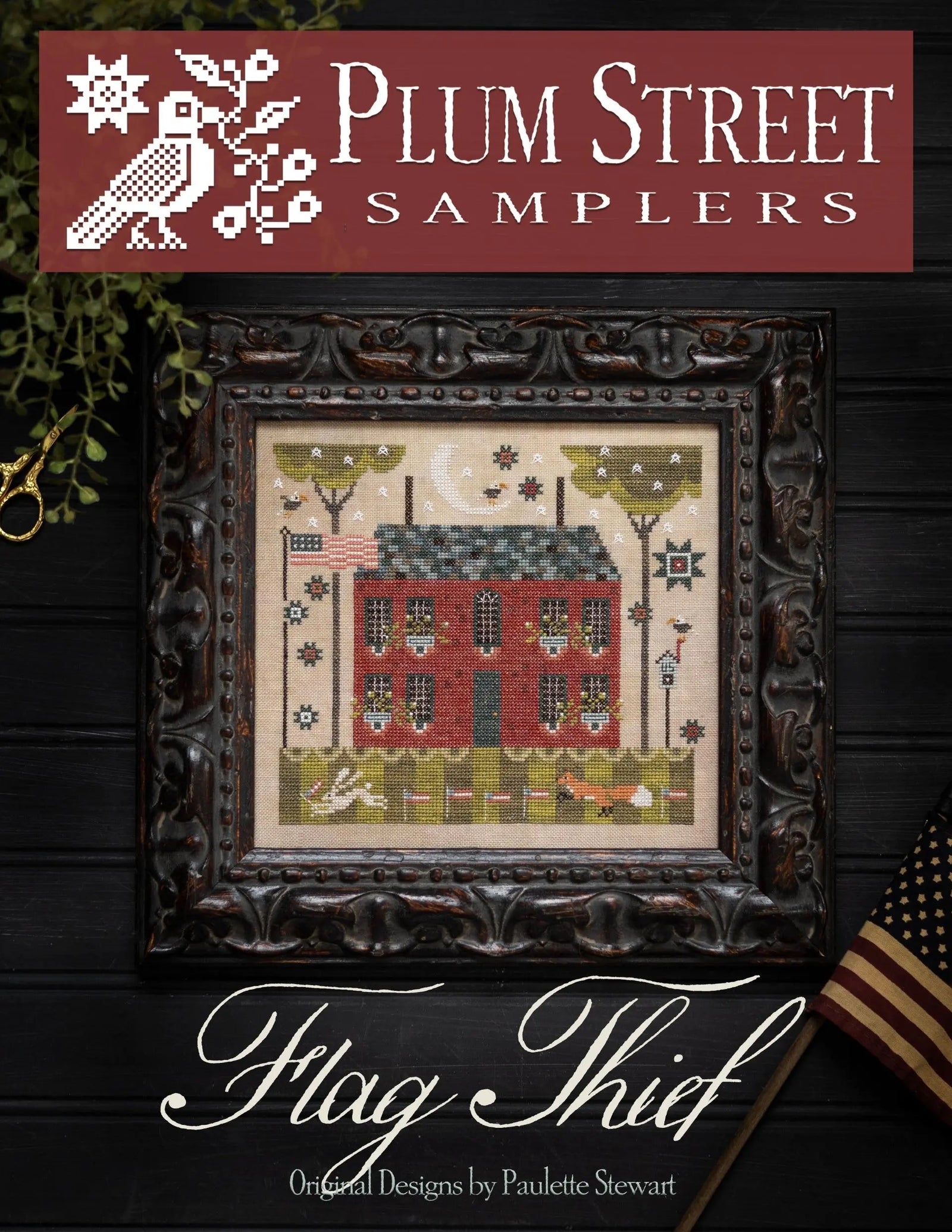 Flag Thief by Plum Street Samplers (Pre-order) Plum Street Samplers