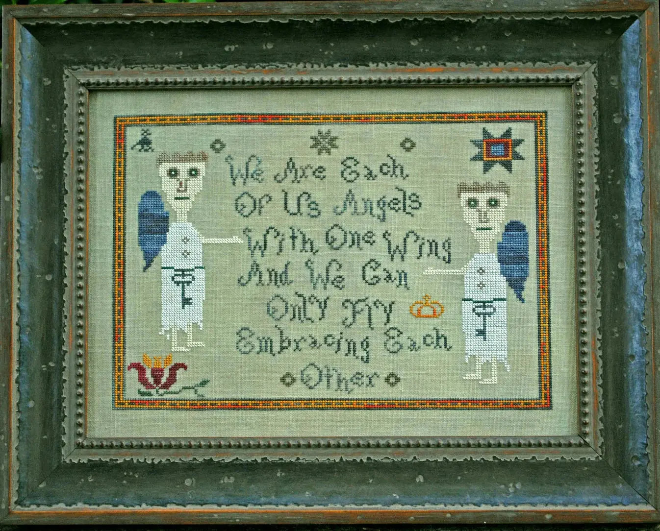 Flatheads Embrace by The Primitive Needle The Primitive Needle