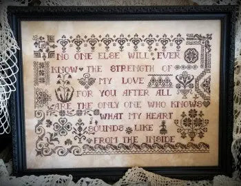 For My Child by White Lyon Needleart ByGone Stitches