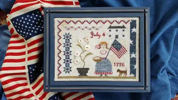 Fourth of July Picnic by Samplers Not Forgotten Samplers Not Forgotten