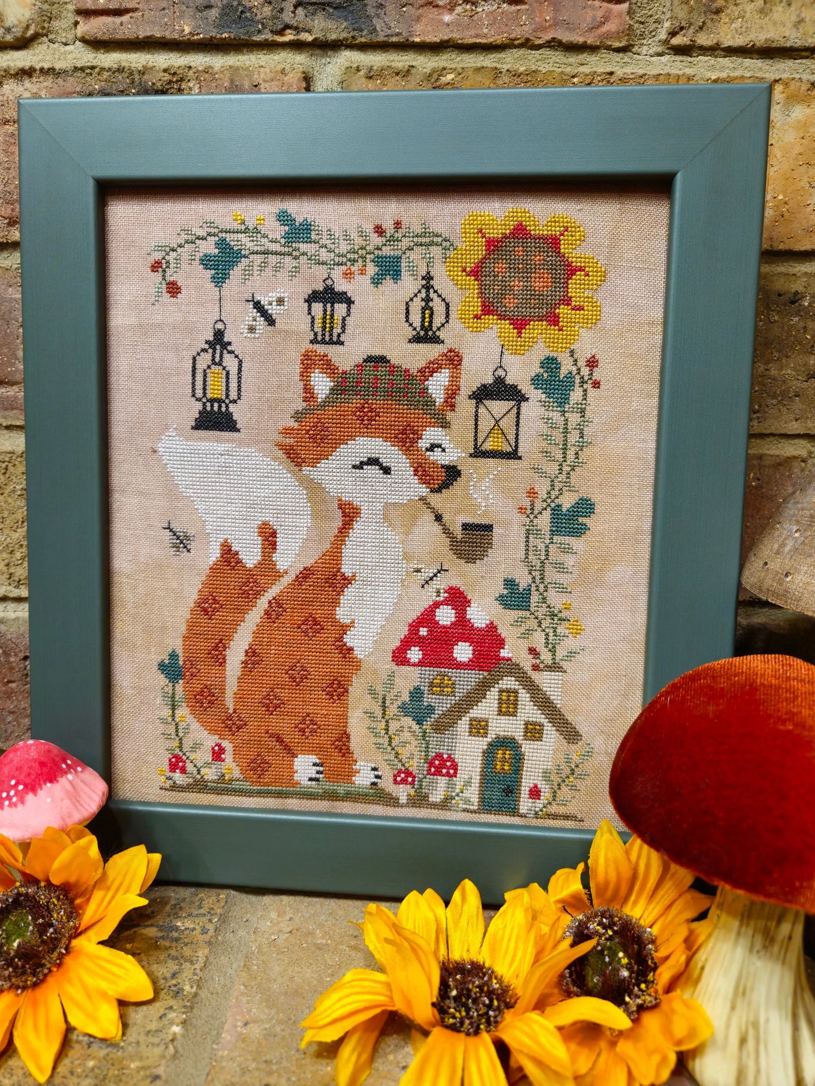 Frederick Fox by Quaint Rose Needlearts (Pre-order) Quaint Rose Needlearts