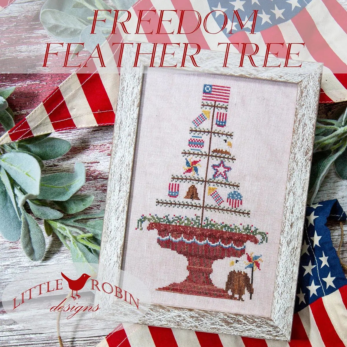 Freedom Feather Tree by Little Robin Designs Little Robin Designs