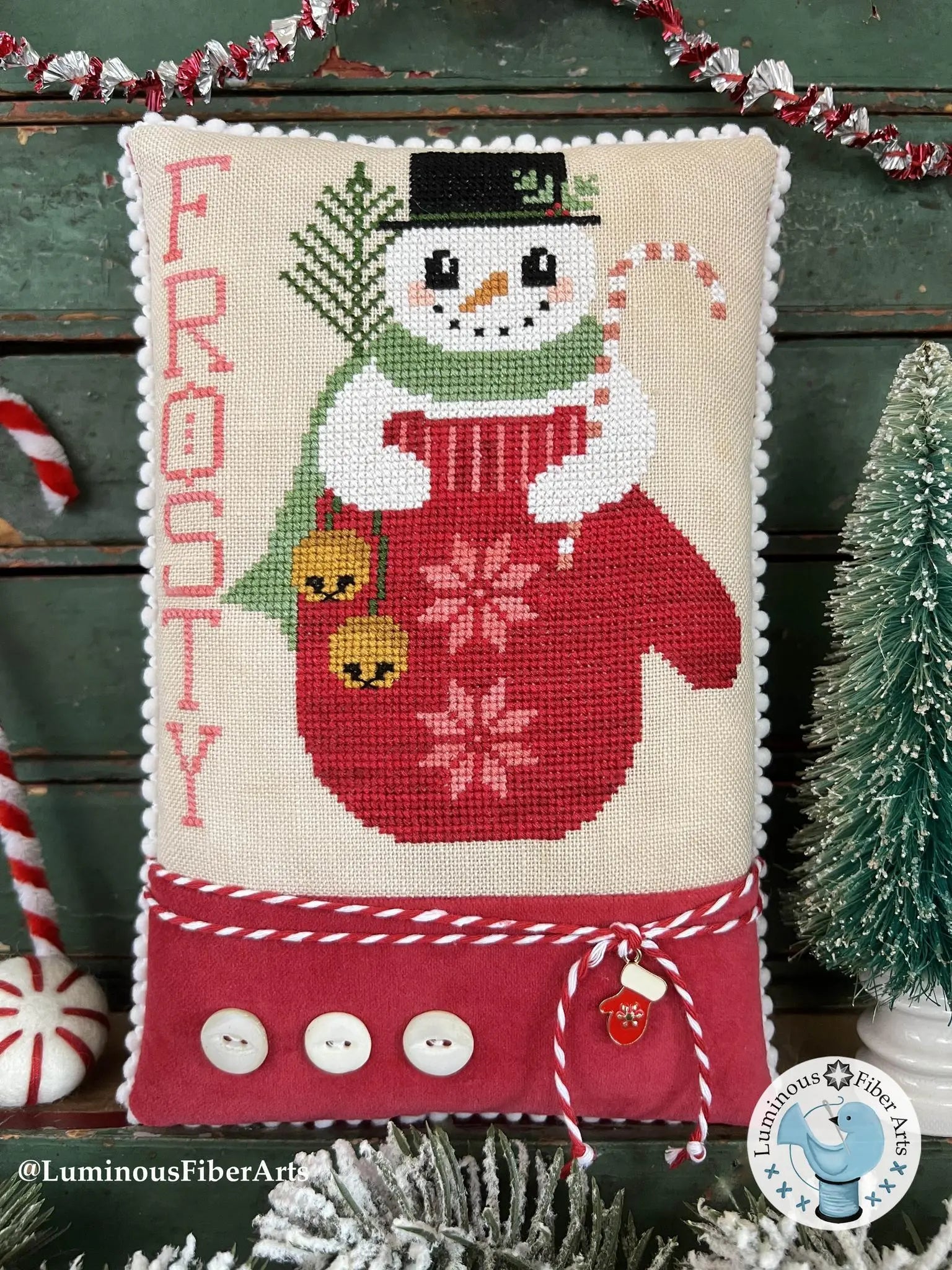Frosty's Cozy Christmas by Luminous Fiber Arts (Pre-order) Luminous Fiber Arts