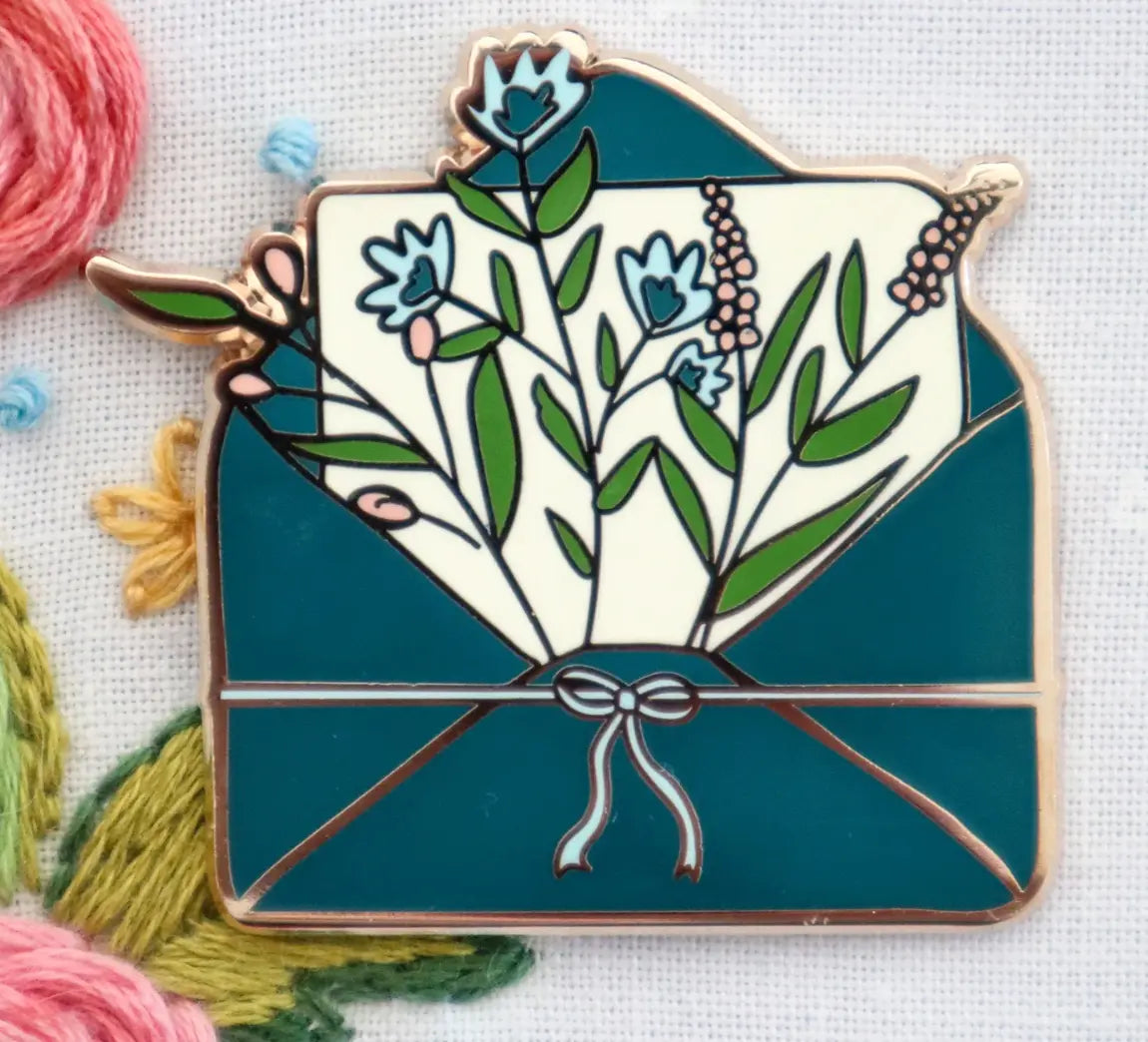 Garden Greetings Needle Minder by Flamingo Toes Flamingo Toes