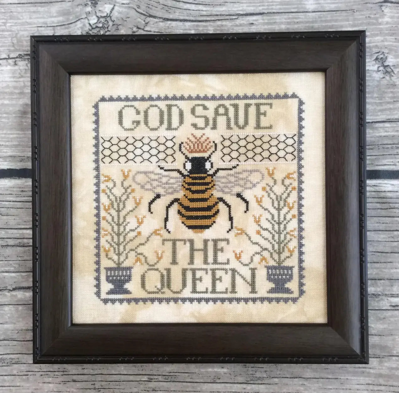God Save the Queen by Annie Beez Folk Art Annie Beez Folk Art