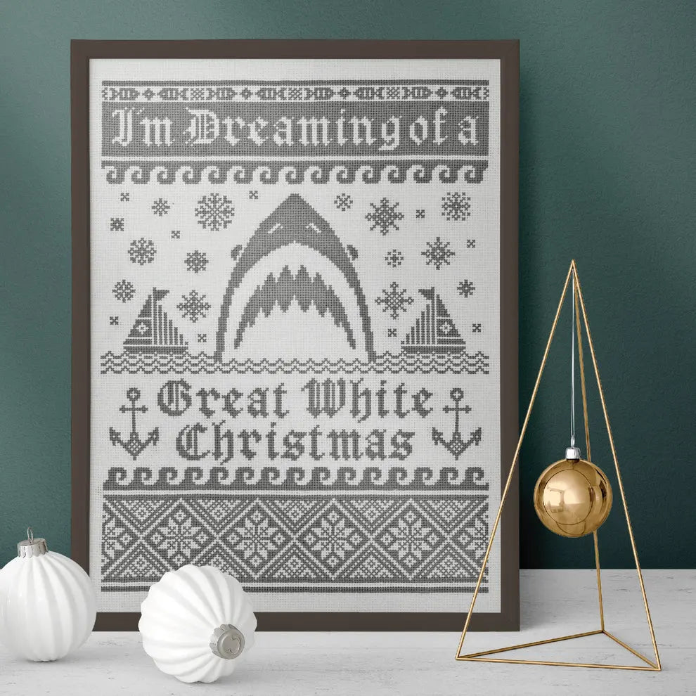 Great White Christmas by Boomerang Stitches (Pre-order) Boomerang Stitches