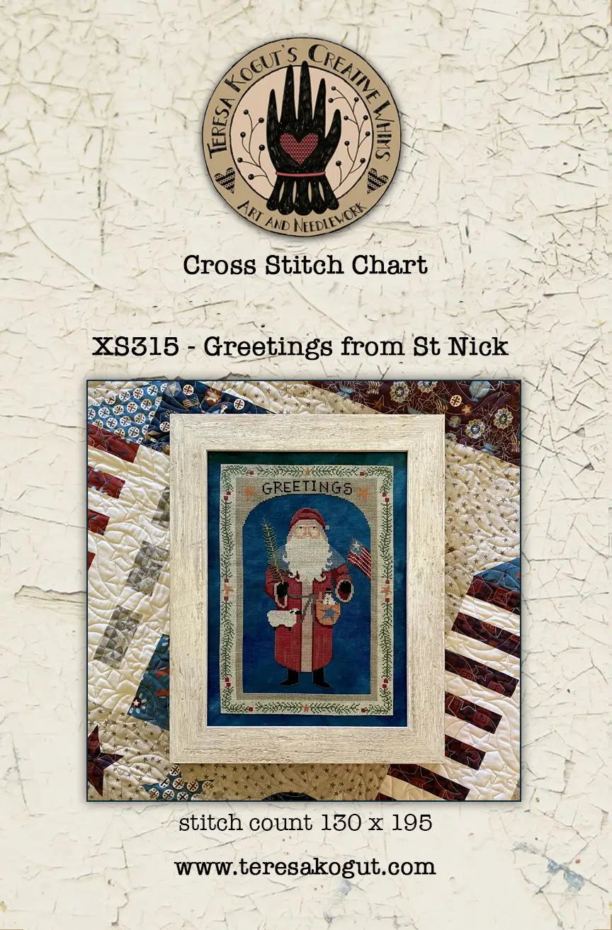 Greetings from St. Nick by Teresa Kogut Teresa Kogut