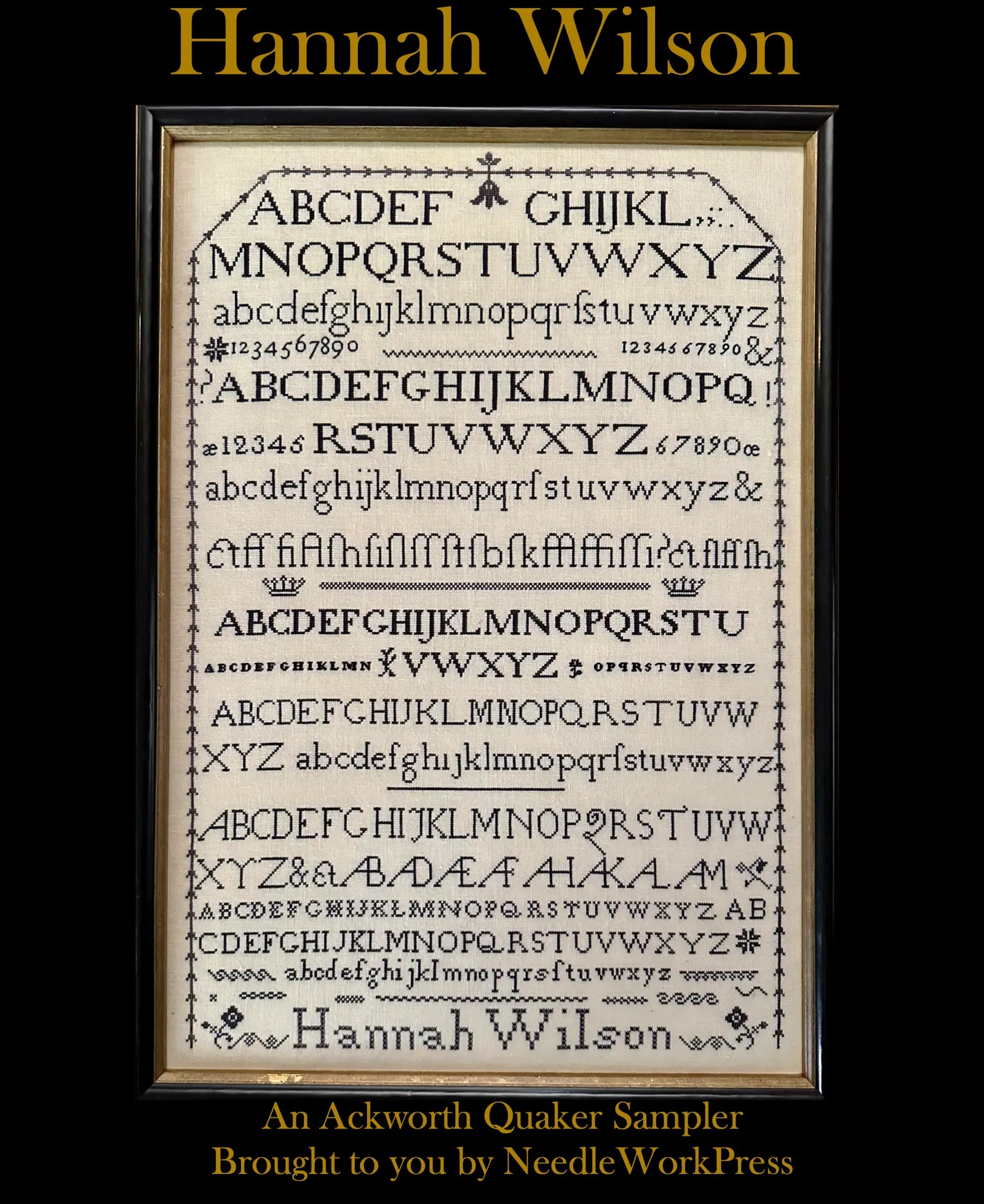 Hannah Wilson by Needlework Press (pre-order) NeedleWork Press