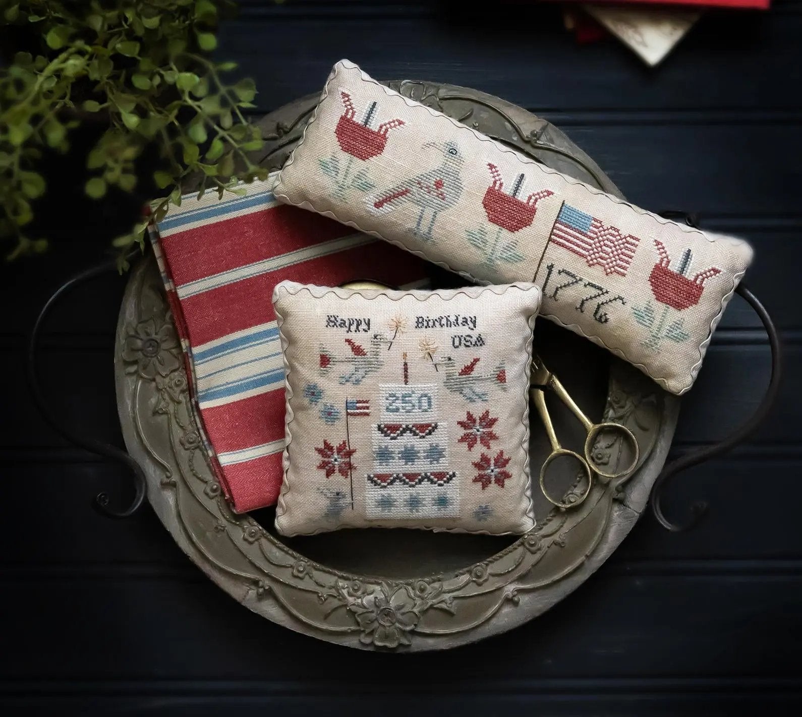Happy Birthday, USA by Plum Street Samplers Plum Street Samplers