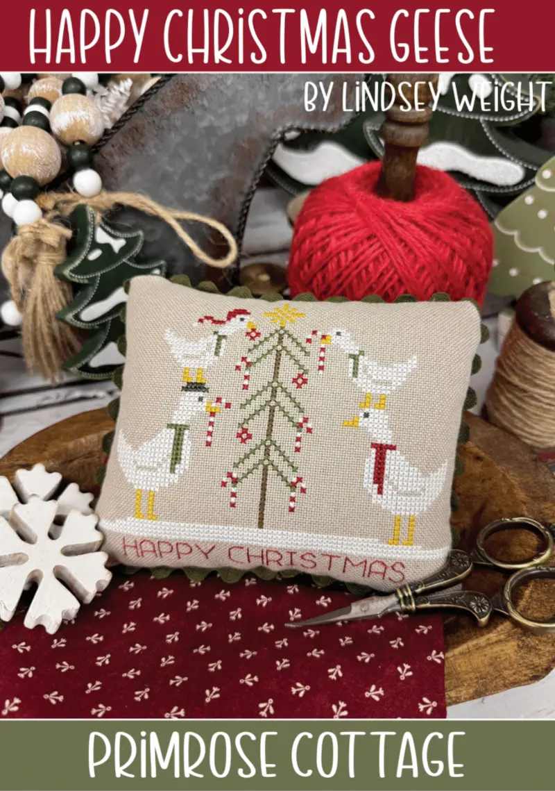 Happy Christmas Geese by Primrose Cottage Primrose Cottage