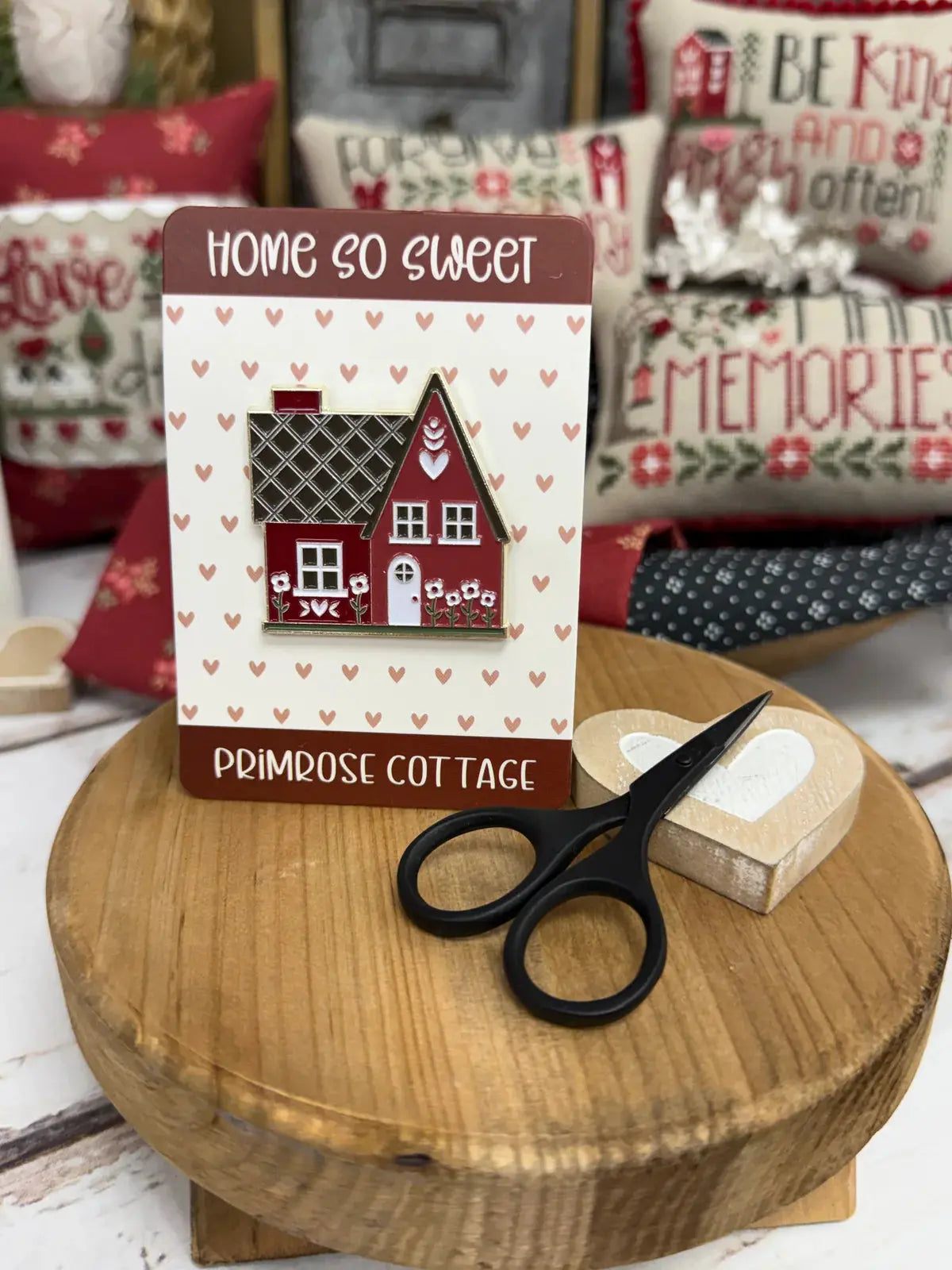 Home Sweet Home Needle Minder by Primrose Cottge Primrose Cottage