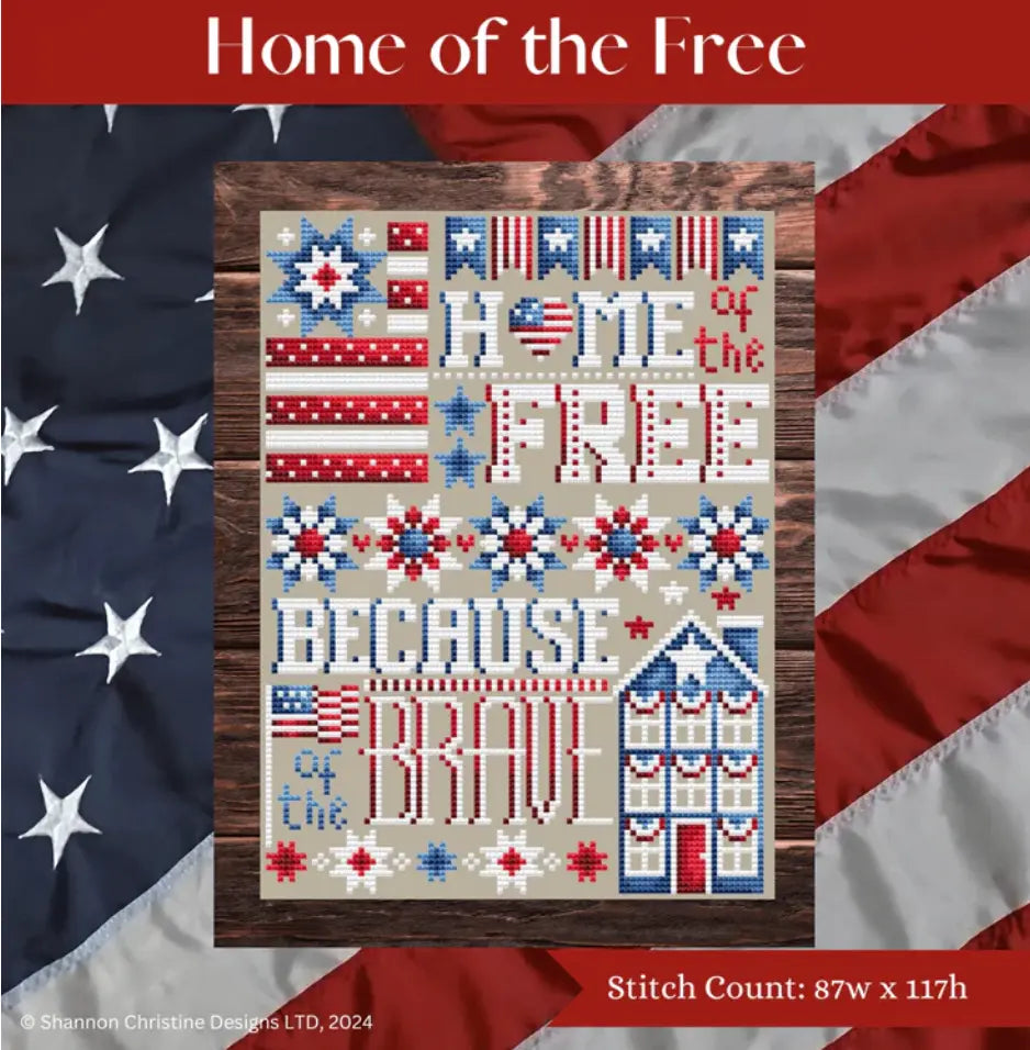 Home of the Free by Shannon Christine Designs Shannon Christine Designs