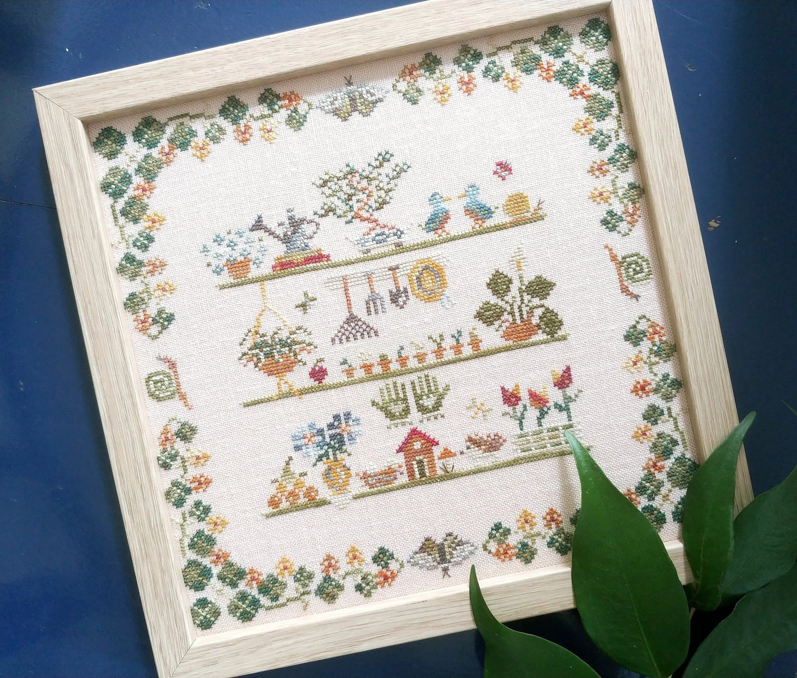 In the Greenhouse by Mojo Stitches Mojo Stitches