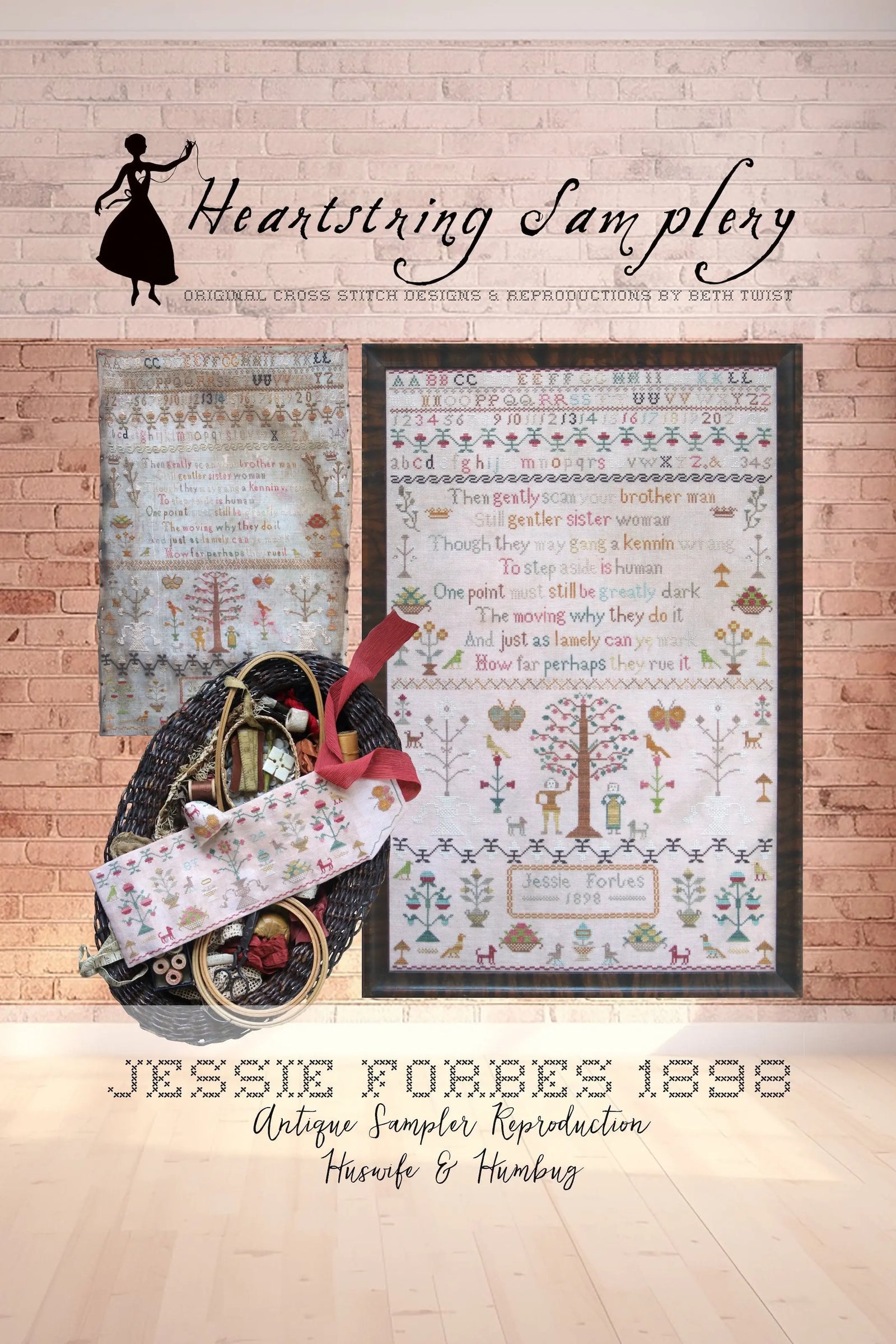 Jessie Forbes 1898 by Heartstring Samplery (Pre-order) Heartstring Samplery