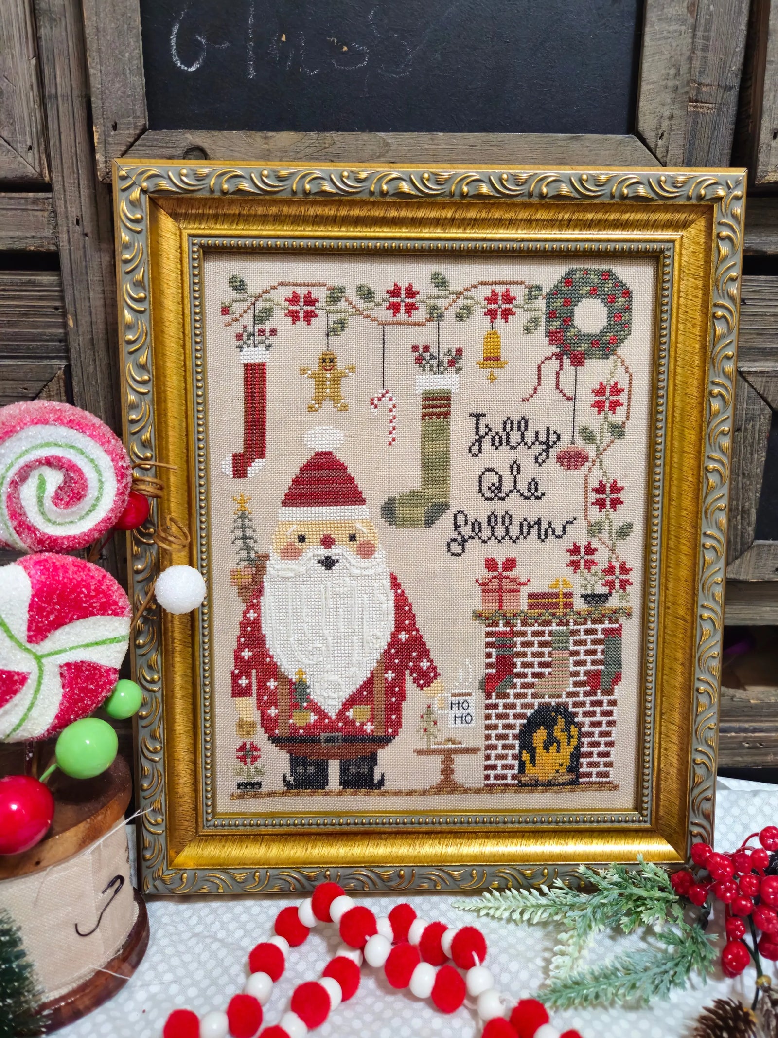 Jolly Ole Fellow by Quaint Rose Needlearts Quaint Rose Needlearts
