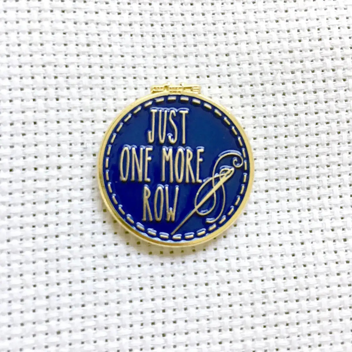 Just One More Row Needle Minder by Snarky Crafter Designs Snarky Crafter Designs