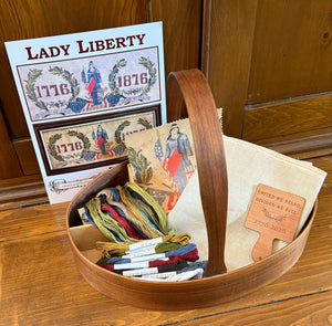 Lady Liberty by NeedleWork Press (A Homespun Exclusive) NeedleWork Press