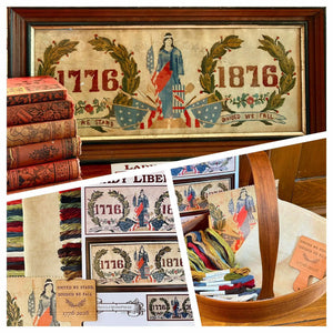 Lady Liberty by NeedleWork Press (A Homespun Exclusive) NeedleWork Press