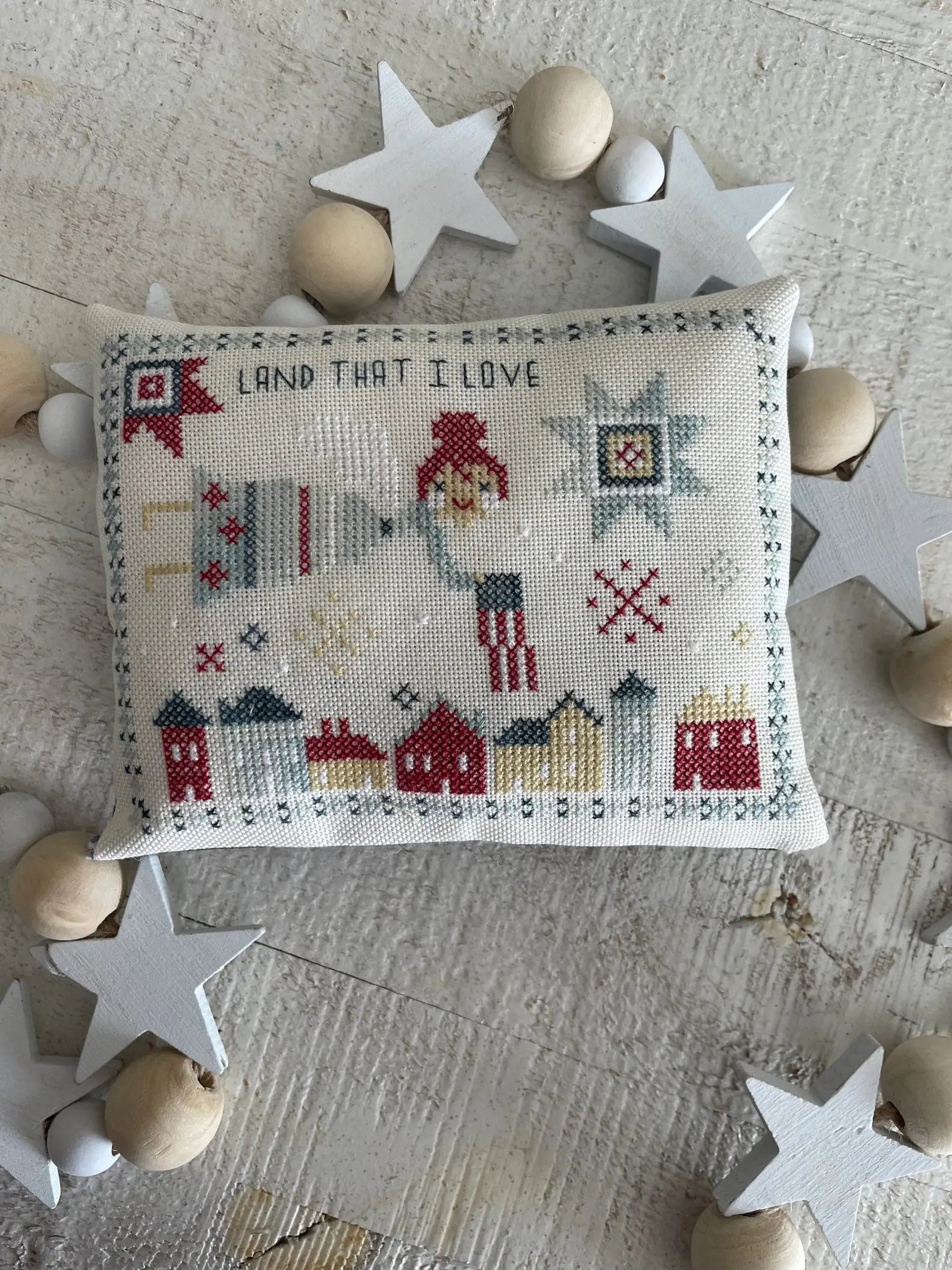 Land That I Love by Emily Call Stitching Emily Call Stitching