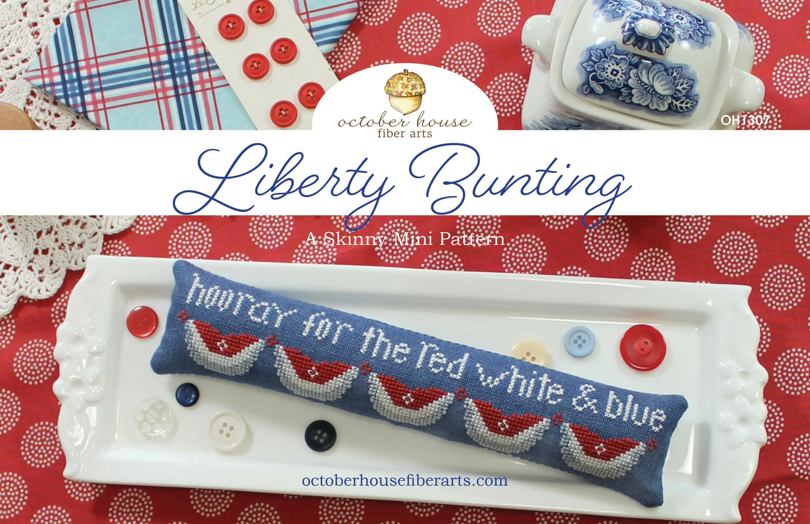 Liberty Bunting by October House October House